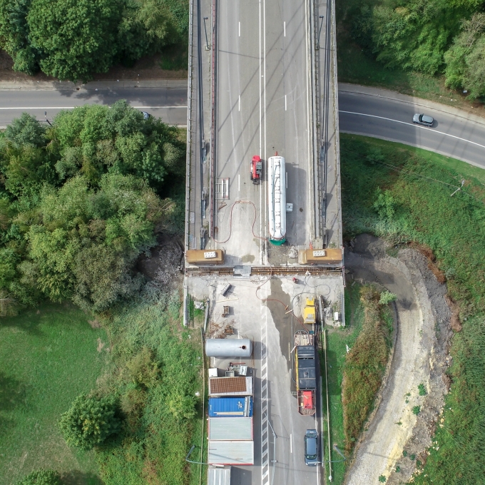 Rénovation ouvrage d'art duchêne lixhe pont