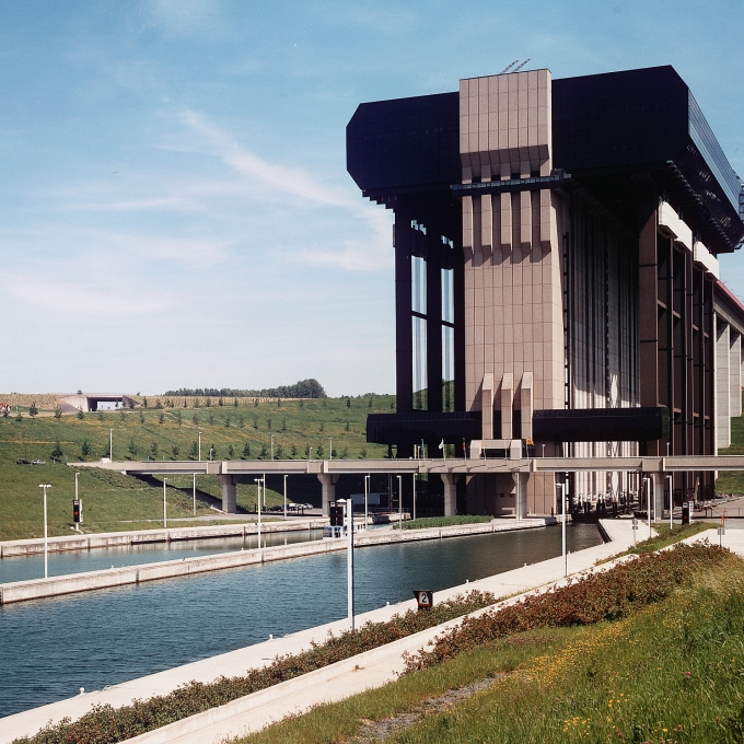 L'ascenseur funiculaire de Strépy-Thieu