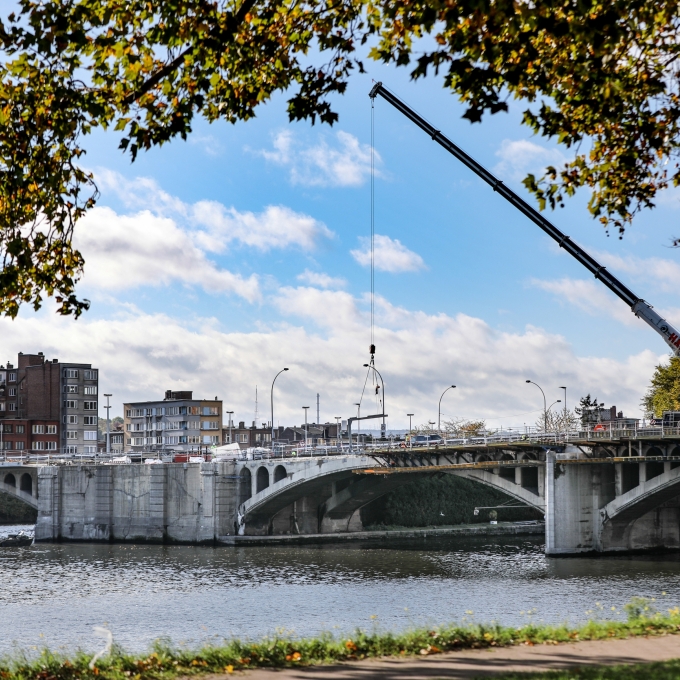 Travaux tram de liège