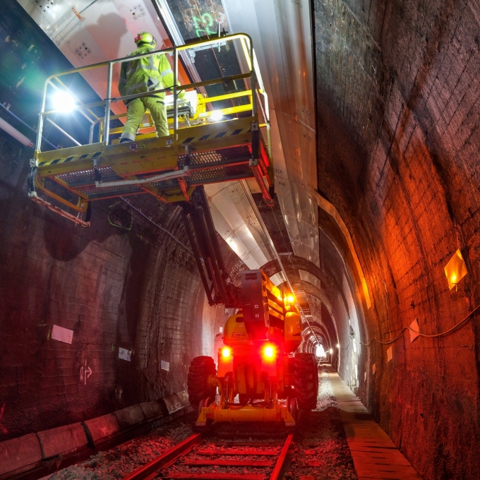Tunnel de veurs infrabel duchêne