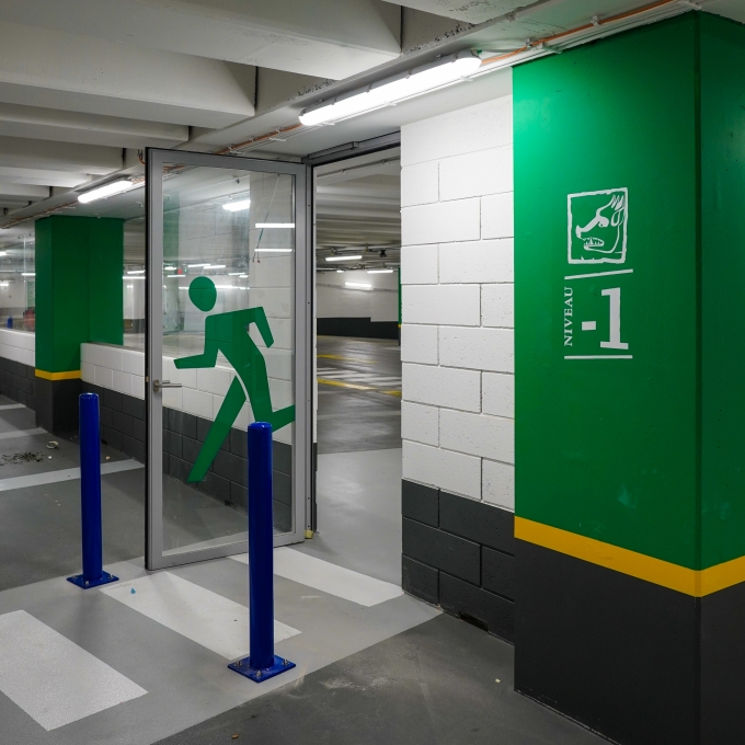 Parking confluence Namur Duchêne