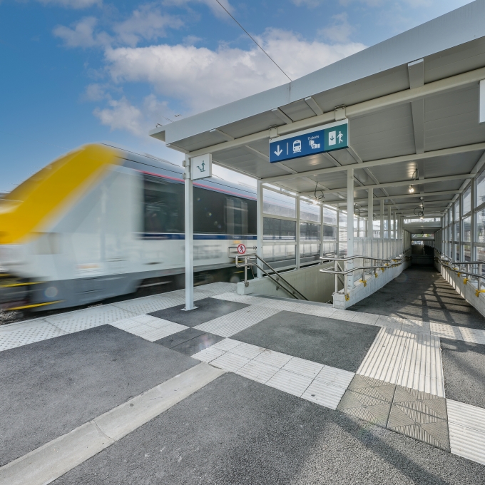 Travaux gare de ciney infrabel