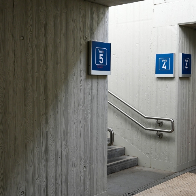 Travaux gare de ciney infrabel