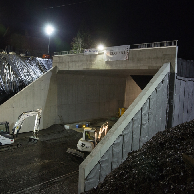 Pont cadre marche Duchêne