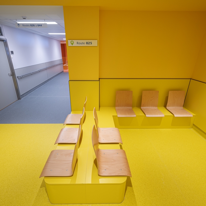 Mobiliers extension hôpital vivalia