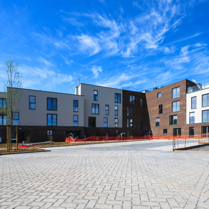 Vue extérieux jardins de l'Arsenal