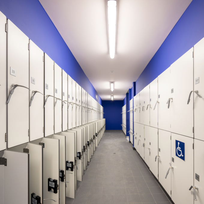 Vestiaire piscine Courcelles