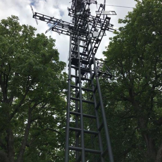 Tour cybernétique parc de la boverie Duchêne