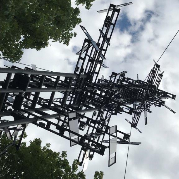 Tour cybernétique parc de la boverie Duchêne