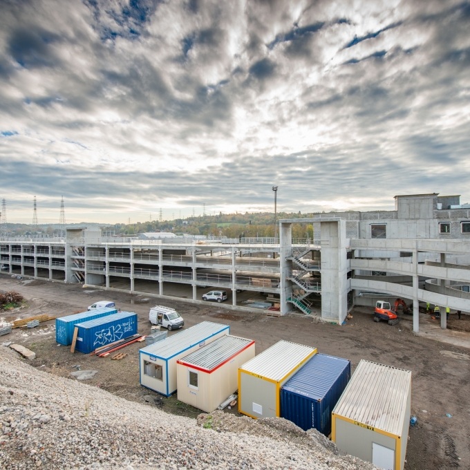 Travaux tram de liège