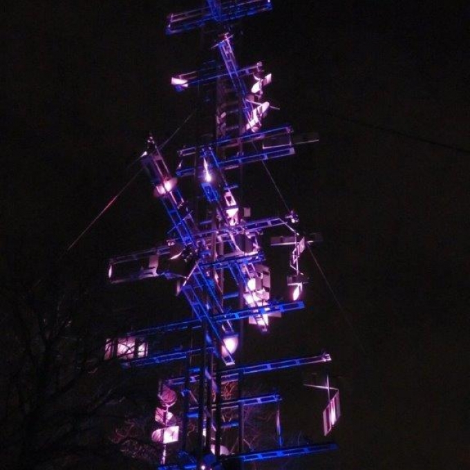 Tour cybernétique parc de la boverie Duchêne