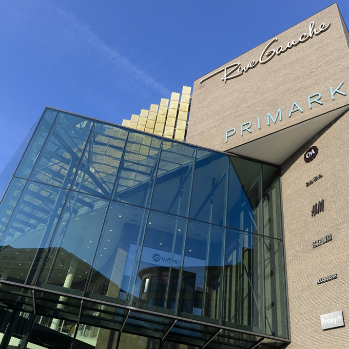 Centre commercial Rive Gauche à Charleroi