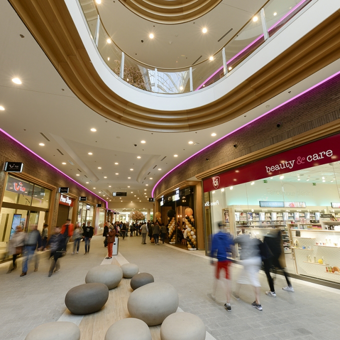 Centre commercial Rive Gauche à Charleroi