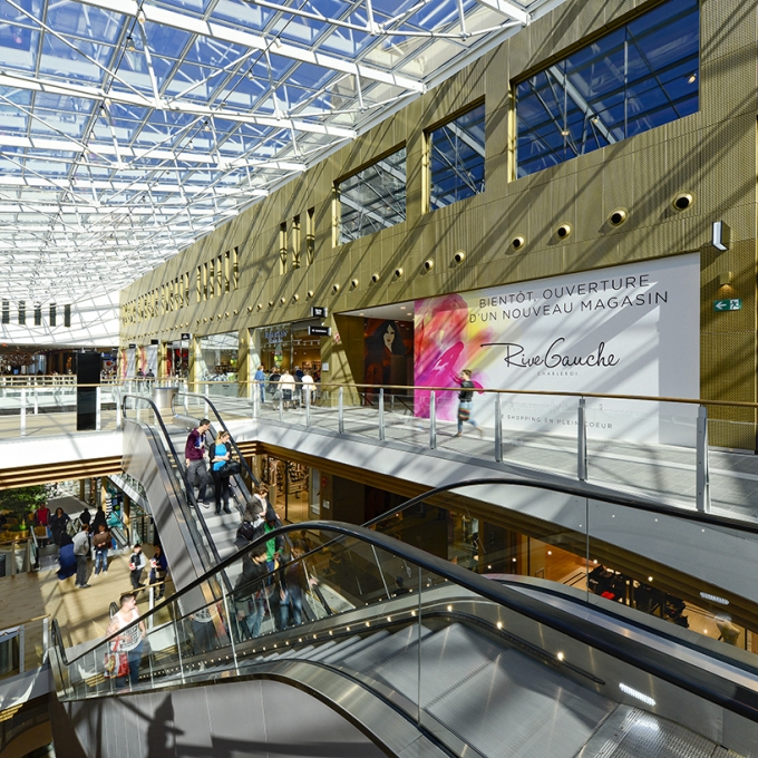 Centre commercial Rive Gauche à Charleroi