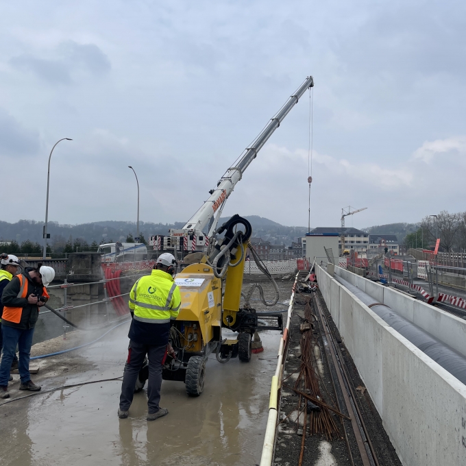 Tram en Commun Pont Atlas Hydro-Tech