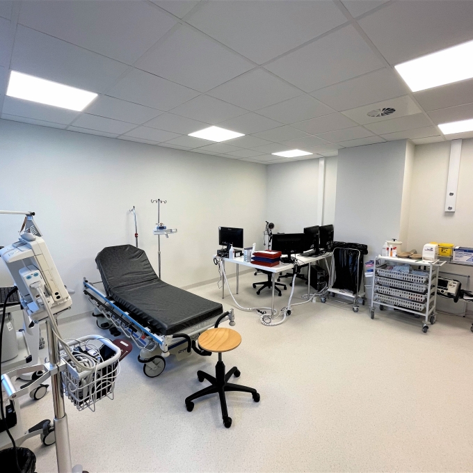 Rénovation partie scintigraphie chu mons