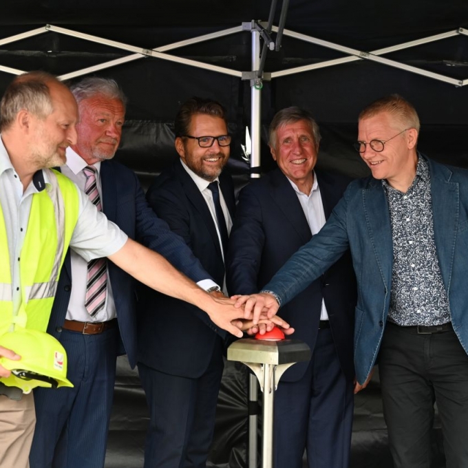 Inauguration sous station heinsch Arlon infrabel