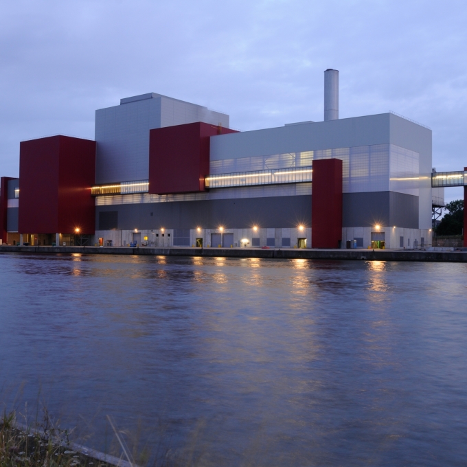 Usine de valorisation énergétique uvelia Duchêne