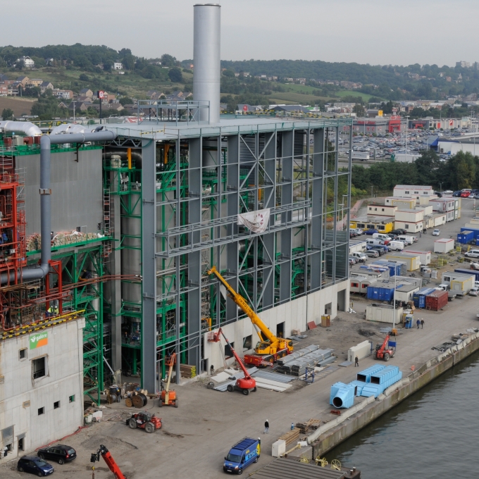 Usine de valorisation énergétique uvelia Duchêne