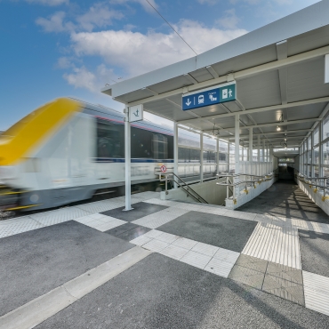 Travaux gare de ciney infrabel